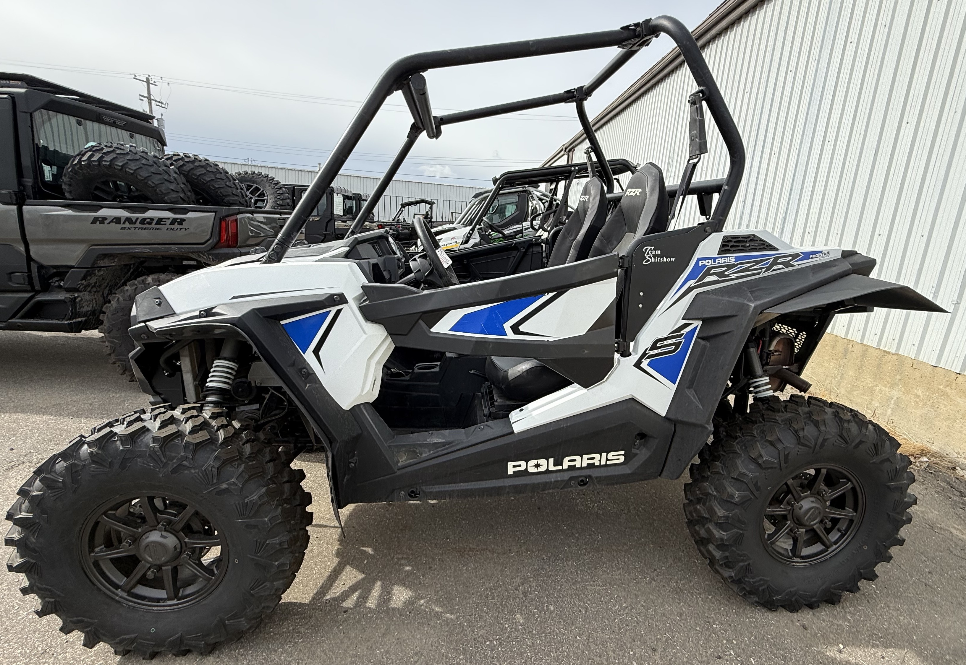 2018 Polaris RZR S 900 - WHITE LIGHTNING