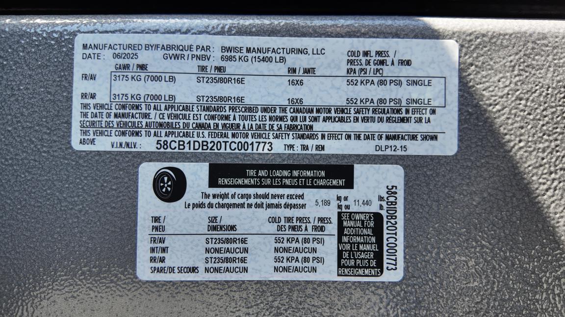 2026 BWise DLP12-15