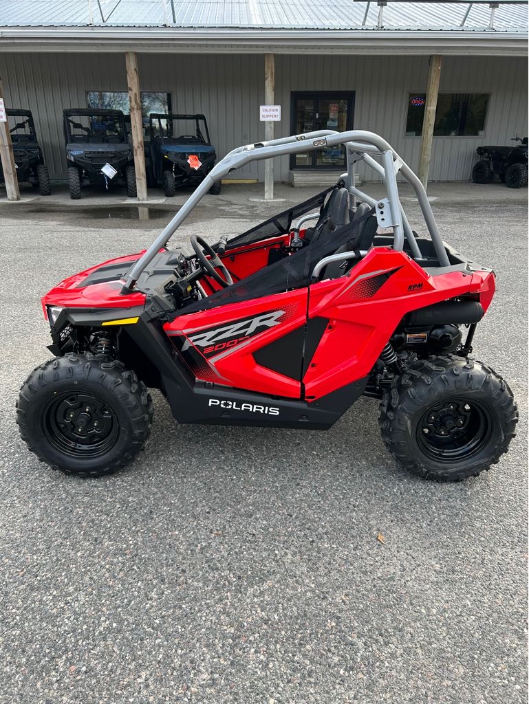 2026 Polaris RZR 200 EFI - INDY RED