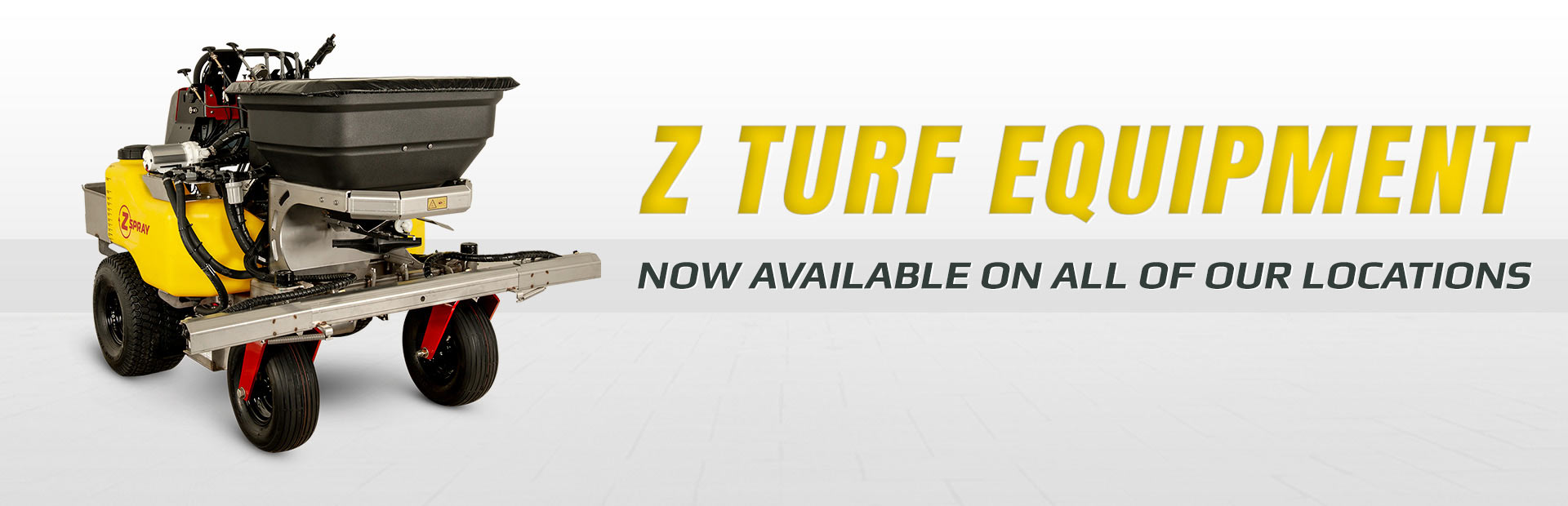 Z Turf equipment now available on all of our locations: Click here for details!