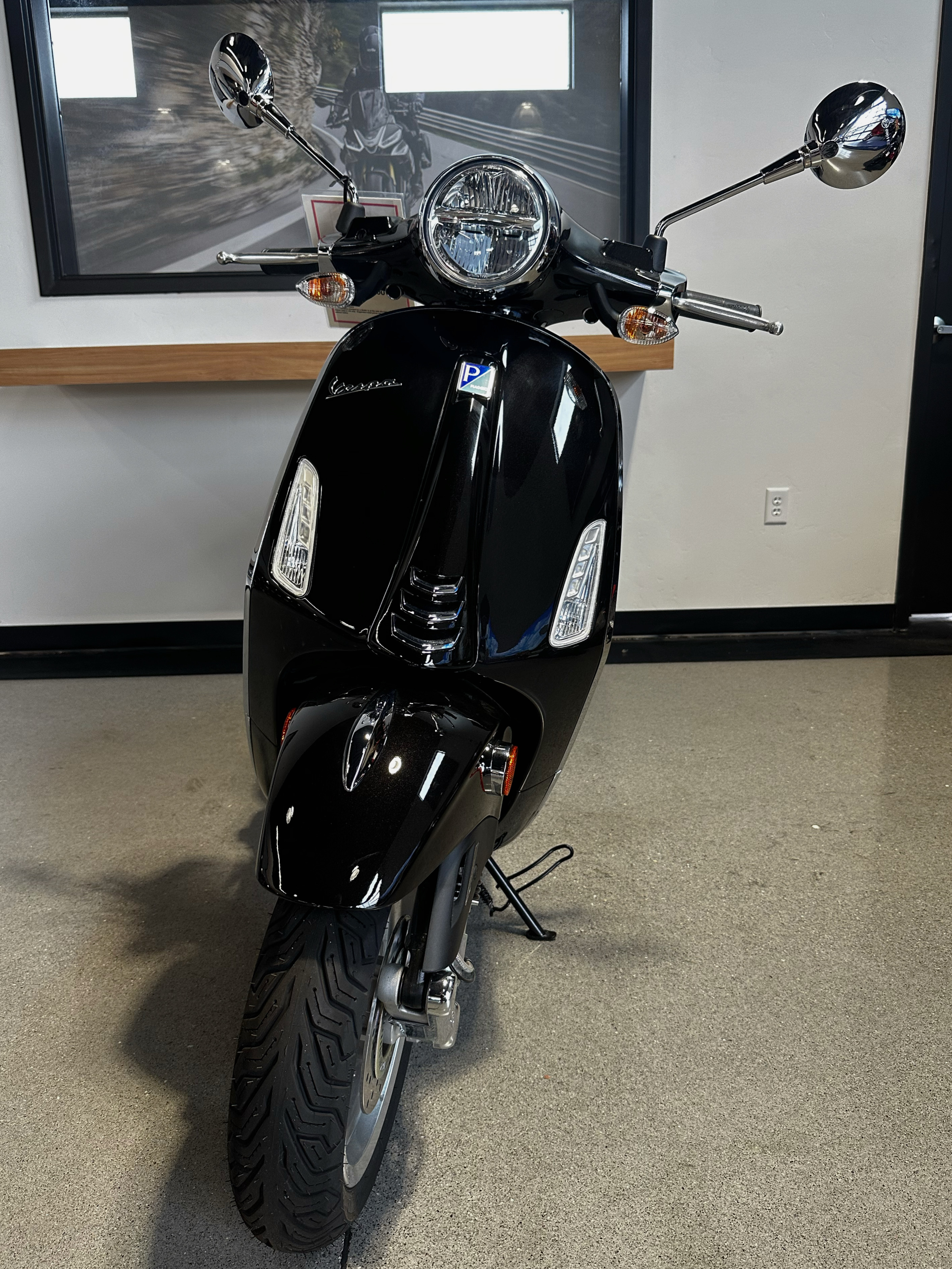 Saint Laurent collaborates with Vespa to create ta very attractive scooter  - Luxurylaunches, image size:2822x3762