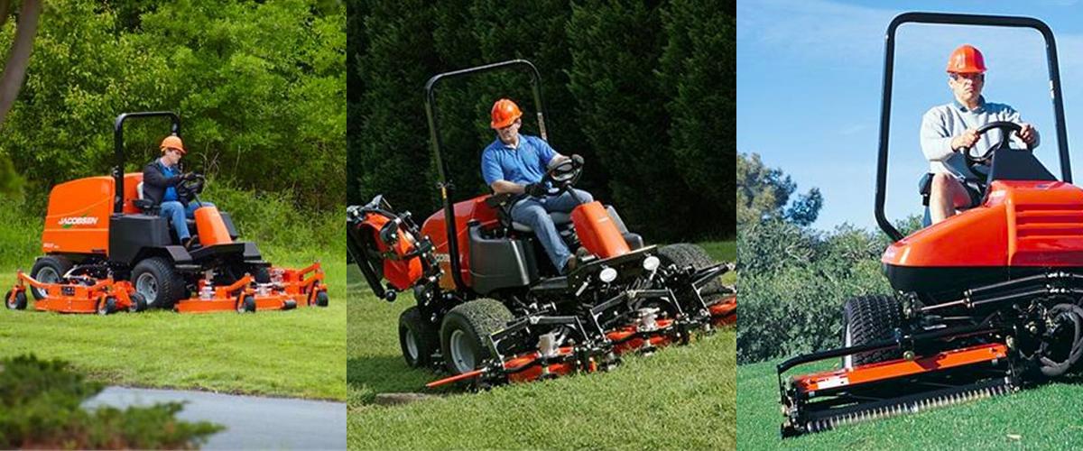 jacobsen commercial lawn mowers reel mowers rotary mowers joe