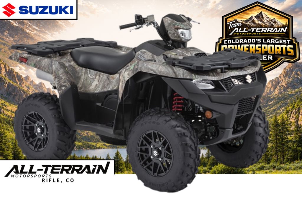 New 2025 Suzuki KingQuad 500 AXi Power Steering SE Camo