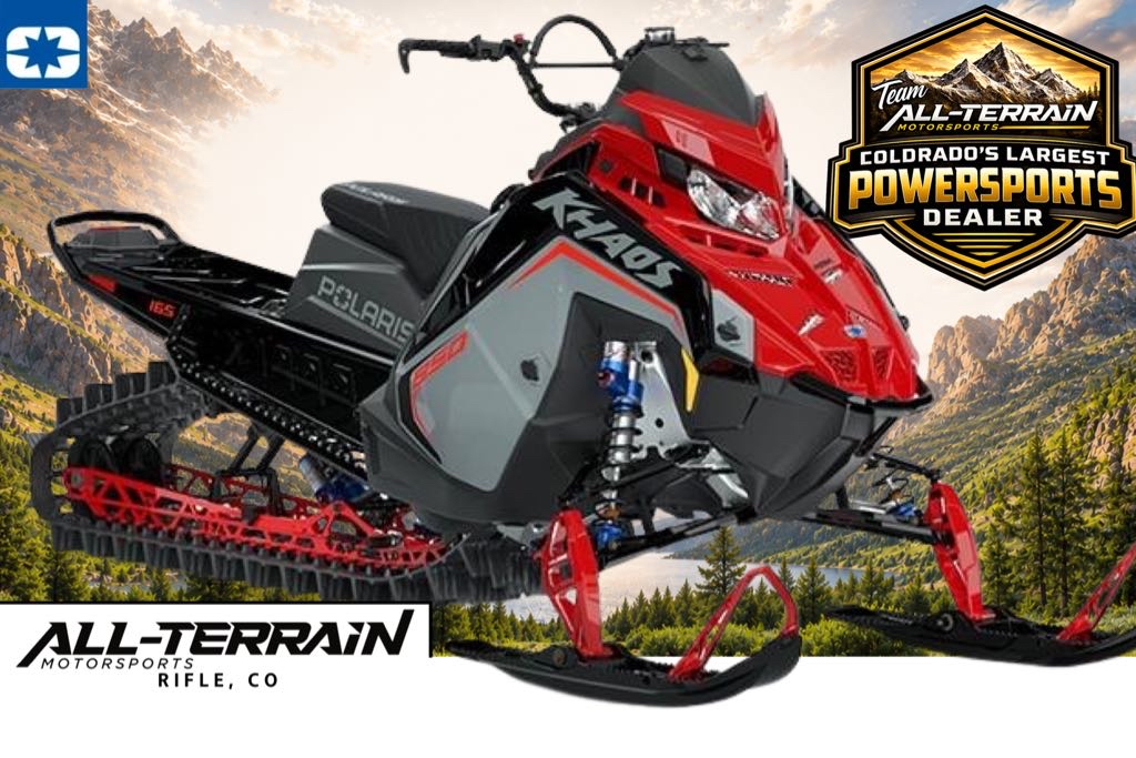 New 2025 Polaris 850 RMK KHAOS 165 2.75" MS