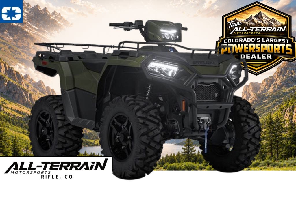 New 2026 Polaris Sportsman 570 Premium -  40th Anniversary  Edition Treeline Green Metallic