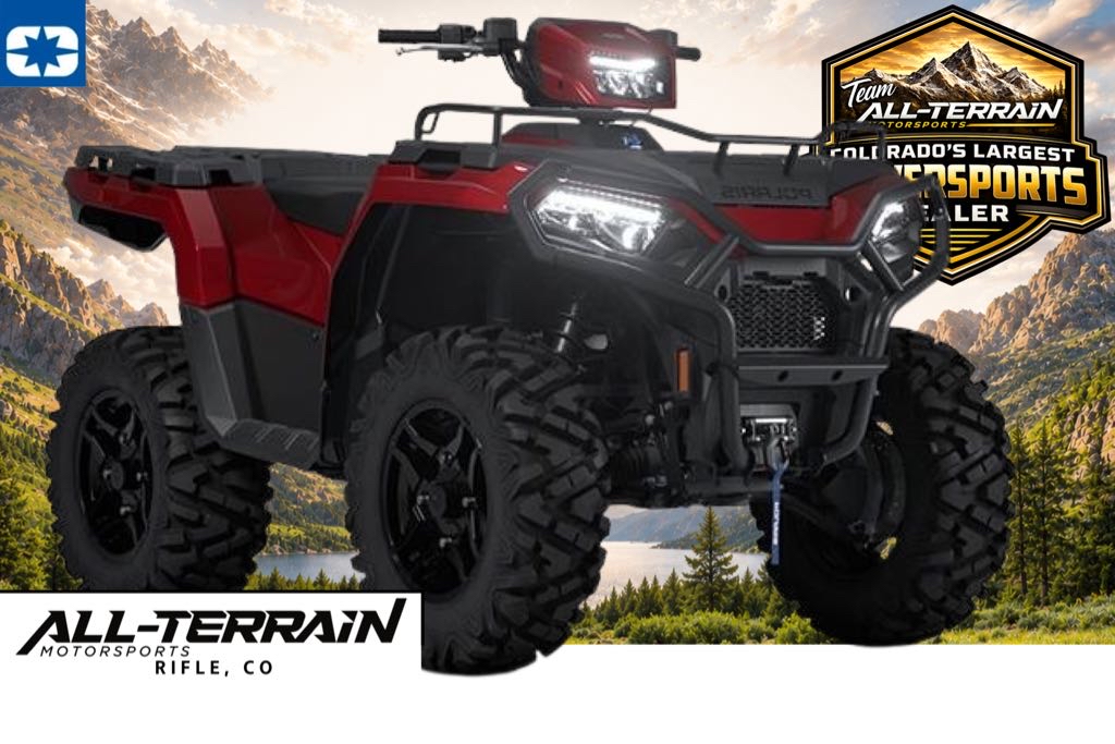 New 2026 Polaris Sportsman 570 Trail Sunset Red