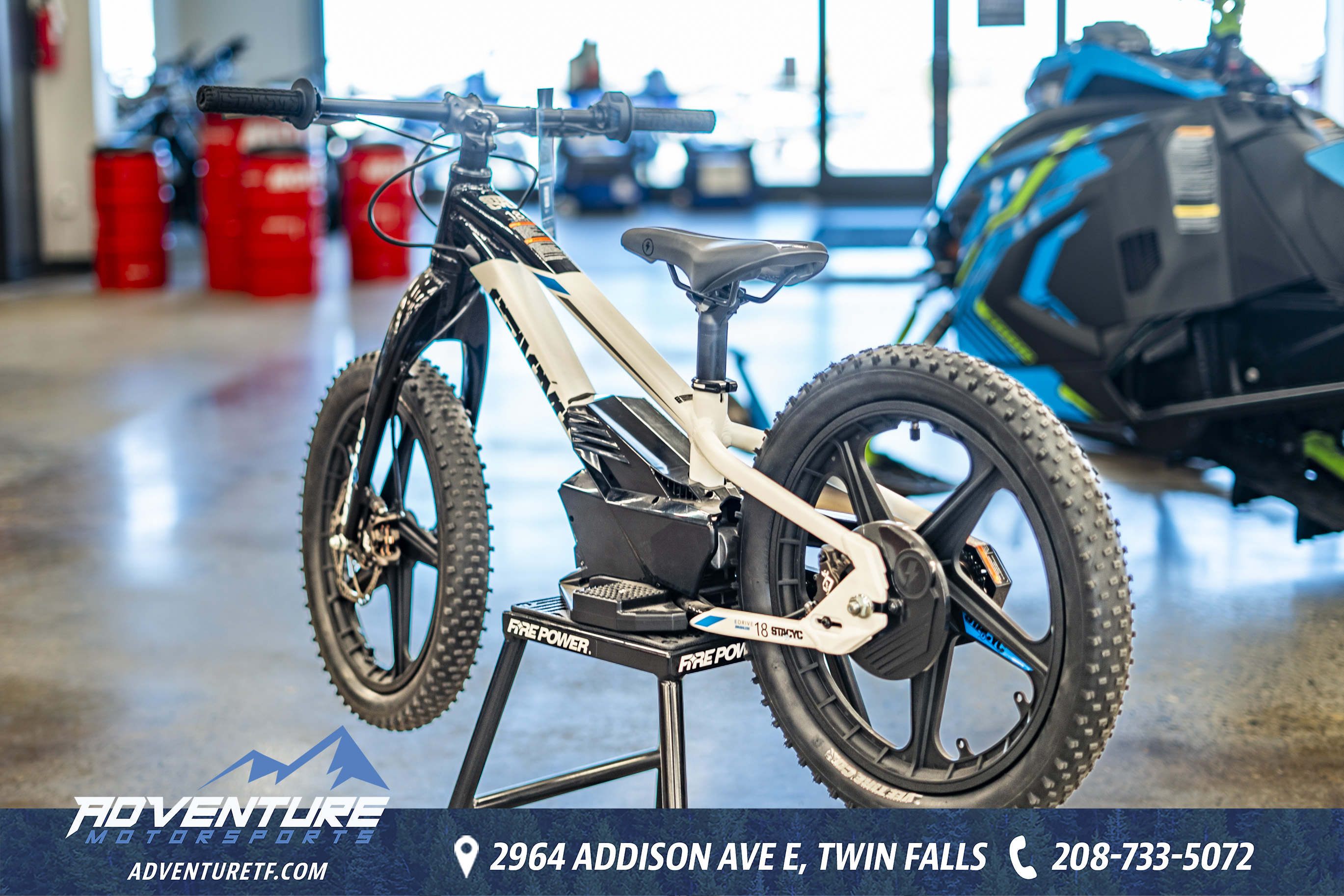 トゥデイ 2022 STACYC 18edrive Launch Edition for Sale | Adventure Motorsports