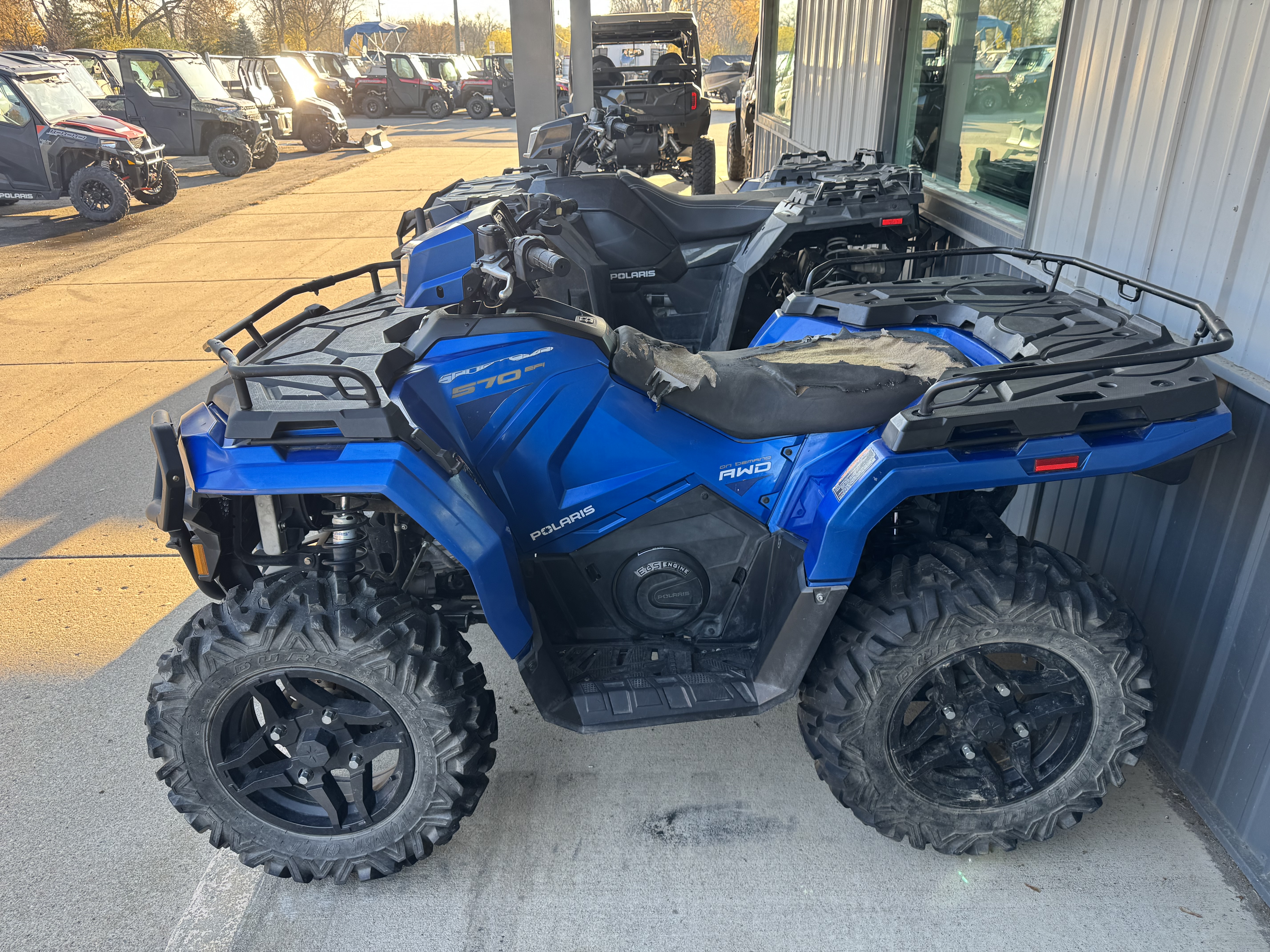 2022 Polaris Sportsman 570 Premium Radar Blue - Photo 2