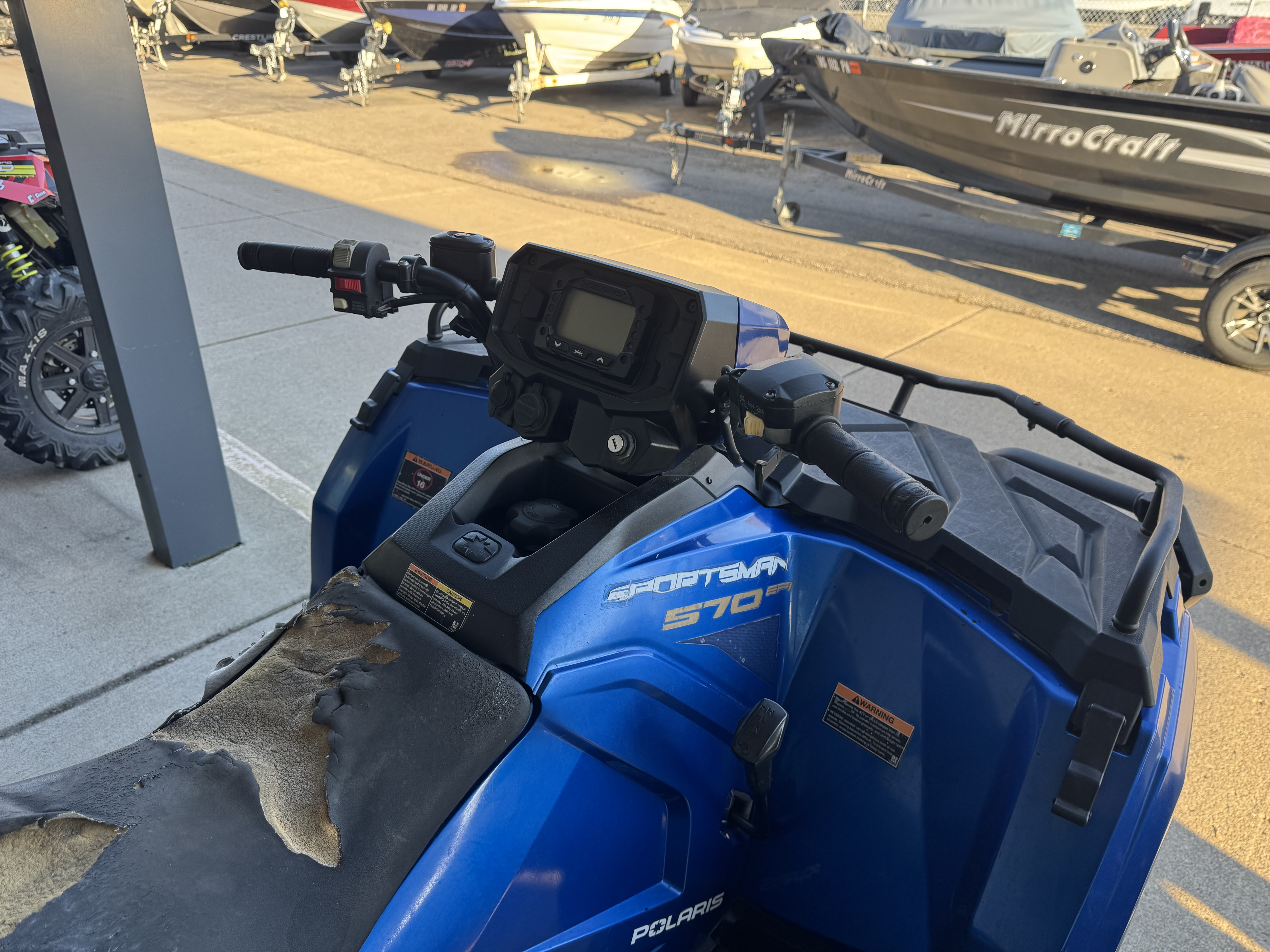 2022 Polaris Sportsman 570 Premium Radar Blue - Photo 6