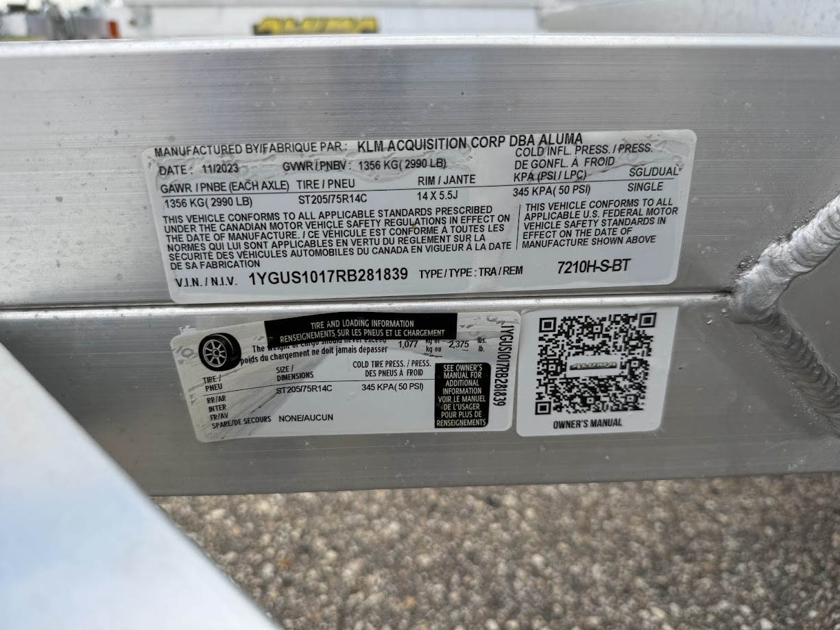 2024 Aluma 7210H-S-BT - Photo 4
