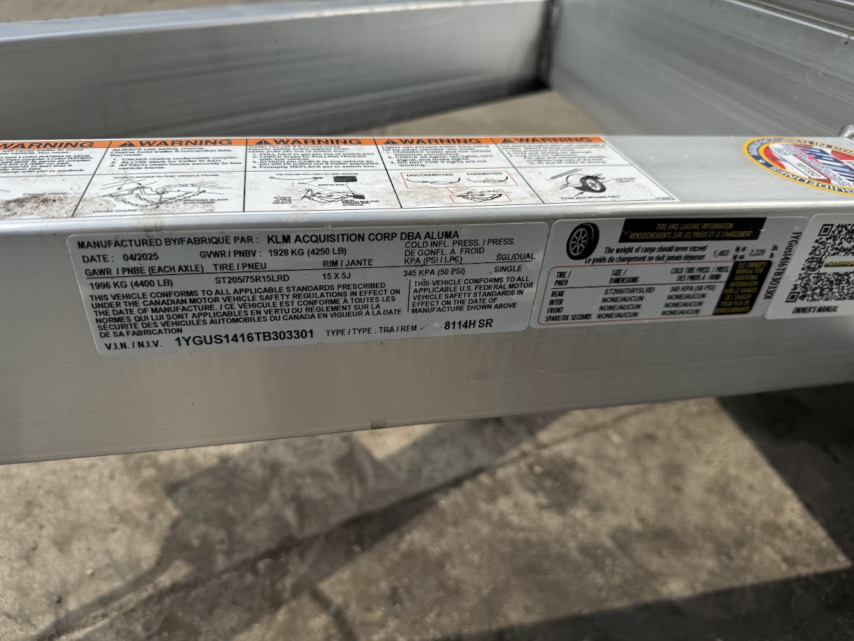 2026 Aluma 8114H-S-EL-R-BT-SR - Photo 2