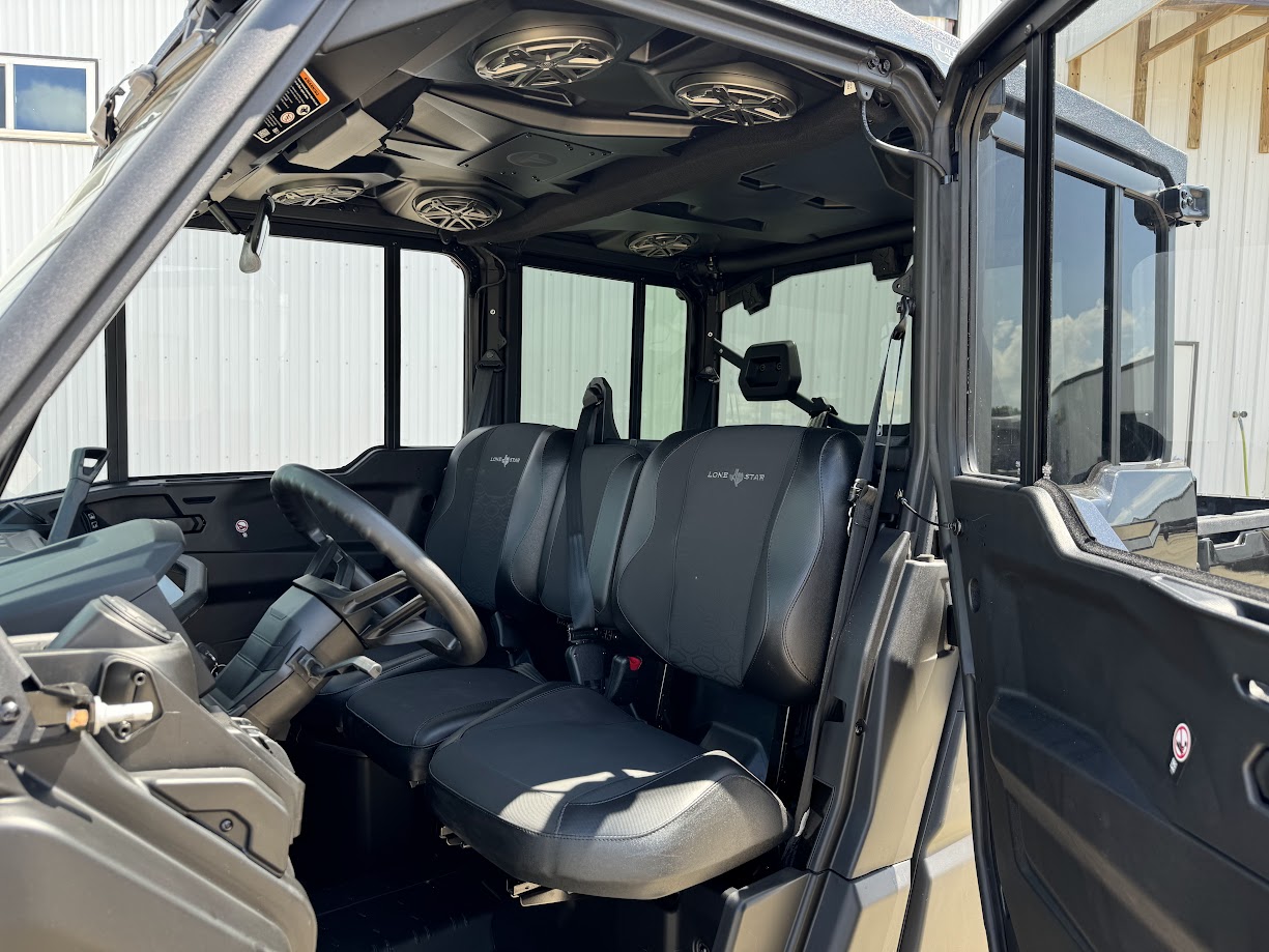2025 Can-Am DEFENDER MAX HD10 LONE STAR - BLACK OUT EDITION - Photo 8