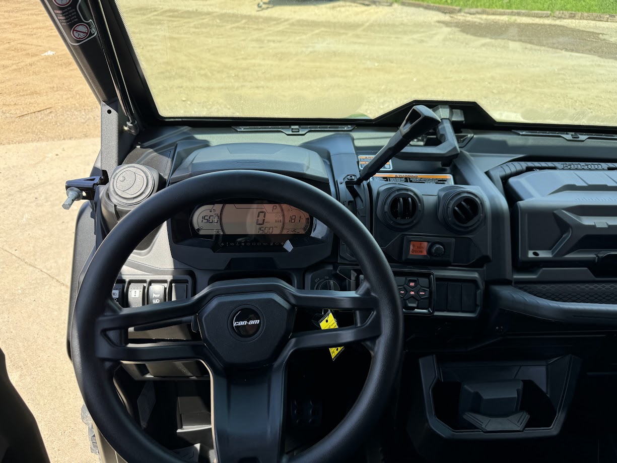 2025 Can-Am DEFENDER MAX HD10 LONE STAR - BLACK OUT EDITION - Photo 13