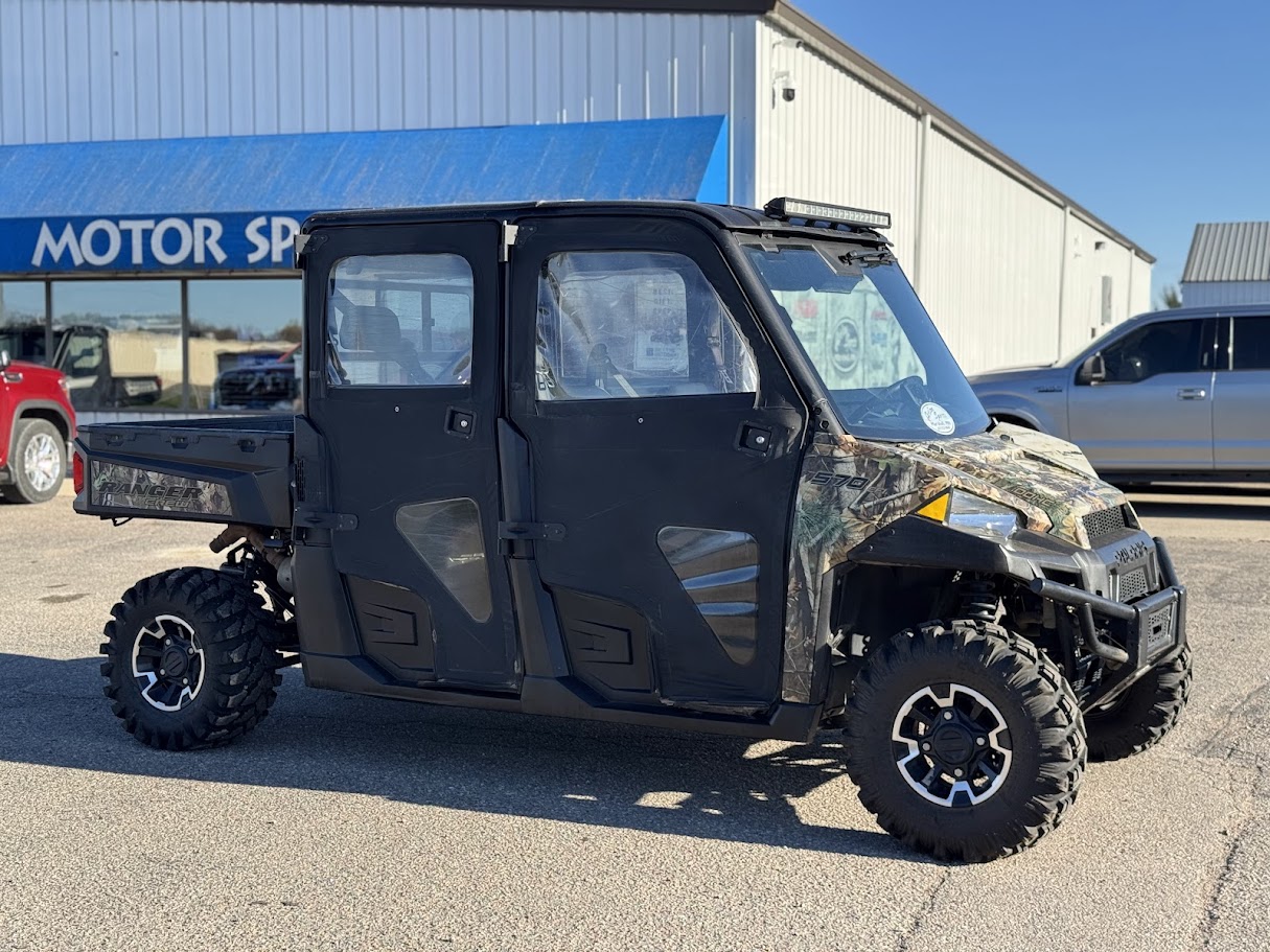 2015 Polaris RANGER CREW 570 EPS Full Size w/ Cab & Heater - Photo 3