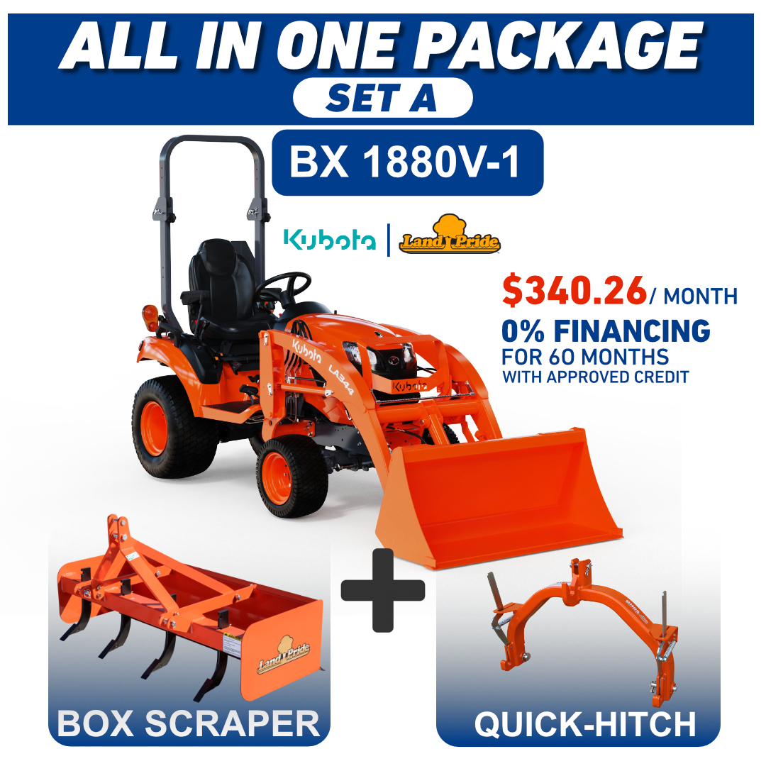 Inventory from Aluma and Kubota Bill's Power Center Brookfield, WI (262