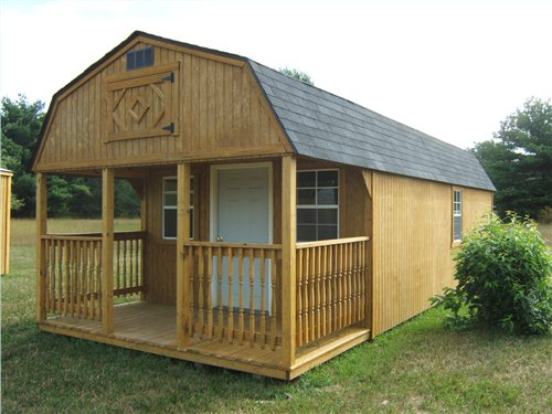 Pictures of Gambrel Sheds | Photos of Gambrel Sheds Garden Sheds & Outdoor Storage Sheds in Cadillac ...