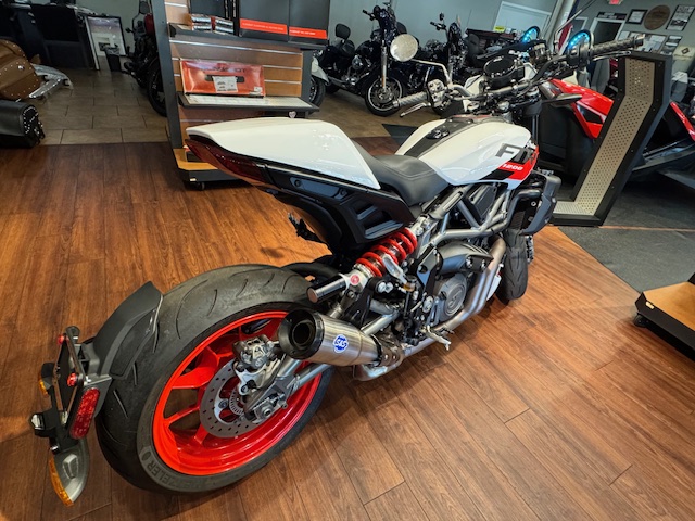 2023 Indian Motorcycle FTR SPORT WHITE LIGHTNING / INDY RED - Photo 10