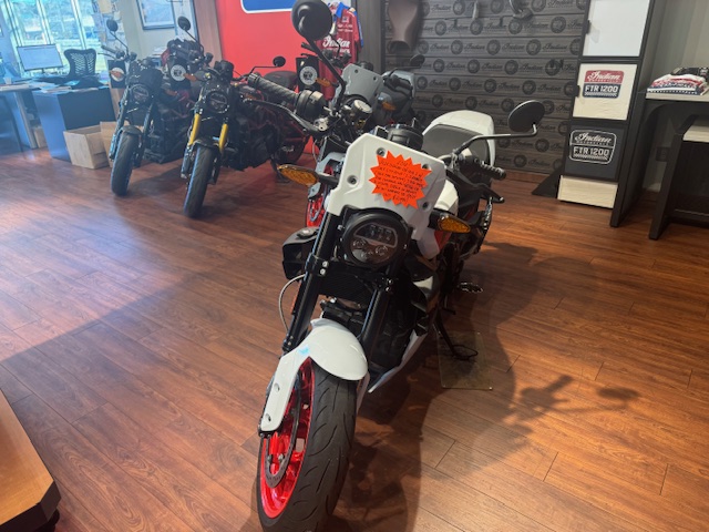 2023 Indian Motorcycle FTR SPORT WHITE LIGHTNING / INDY RED - Photo 5