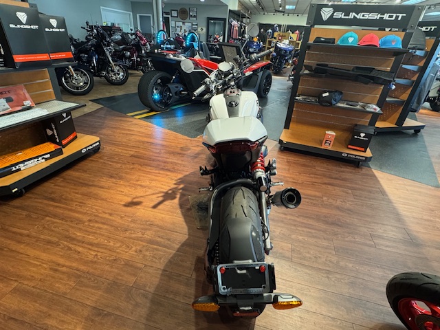 2023 Indian Motorcycle FTR SPORT WHITE LIGHTNING / INDY RED - Photo 9