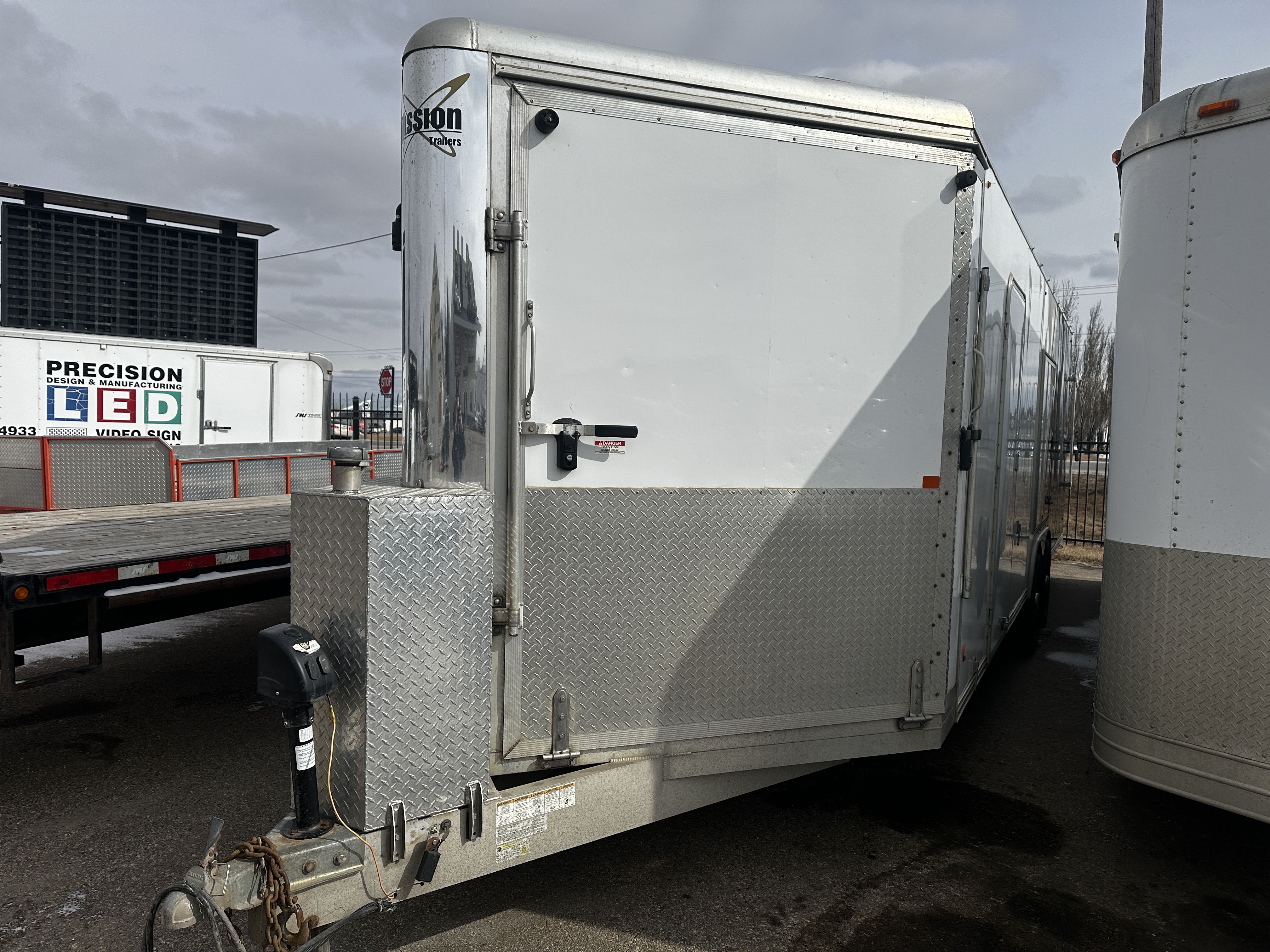 2015 Mission HEATED SLED TRAILER