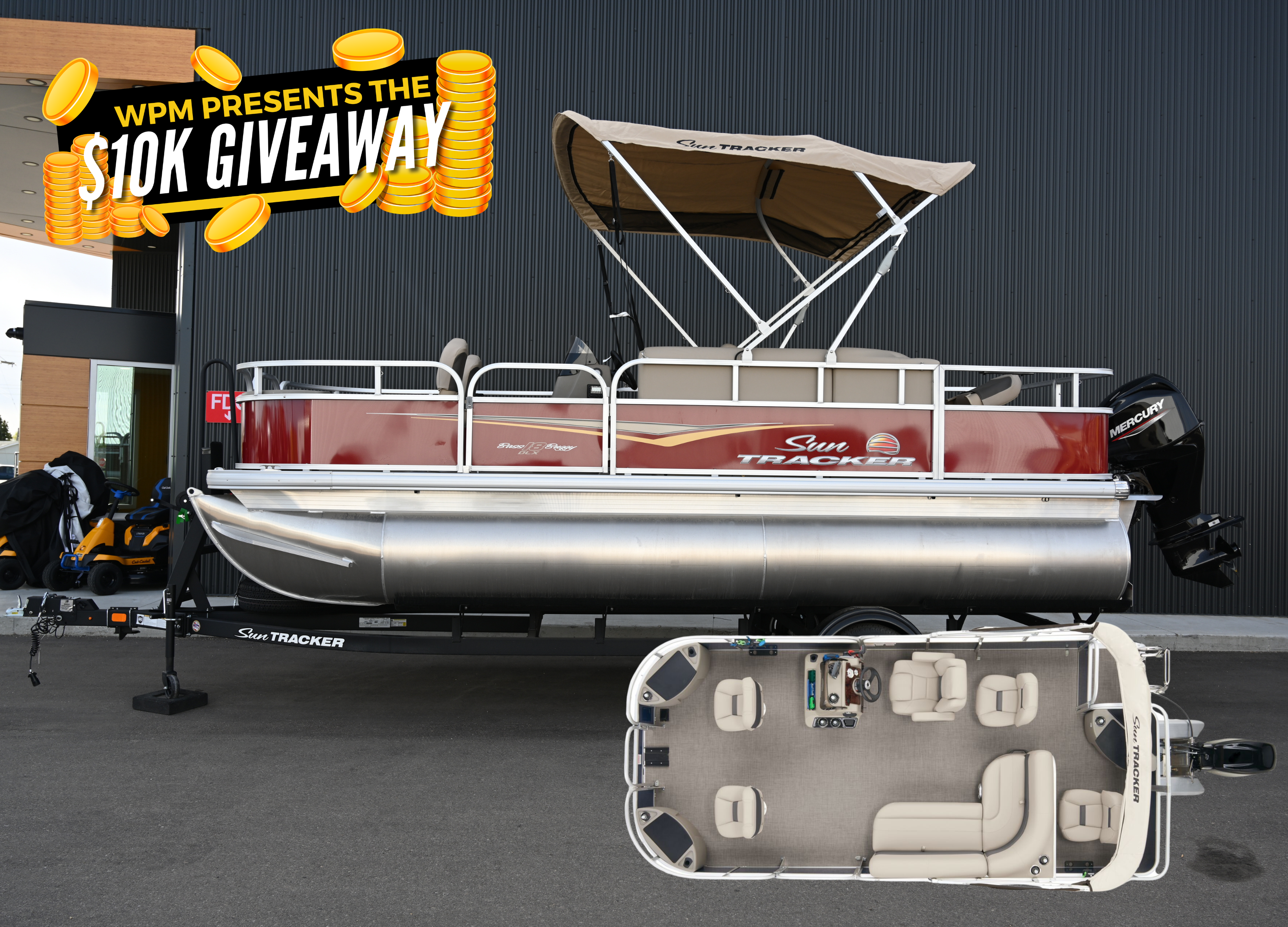 2025 Sun Tracker BASS BUGGY 18 DLX 25BB18