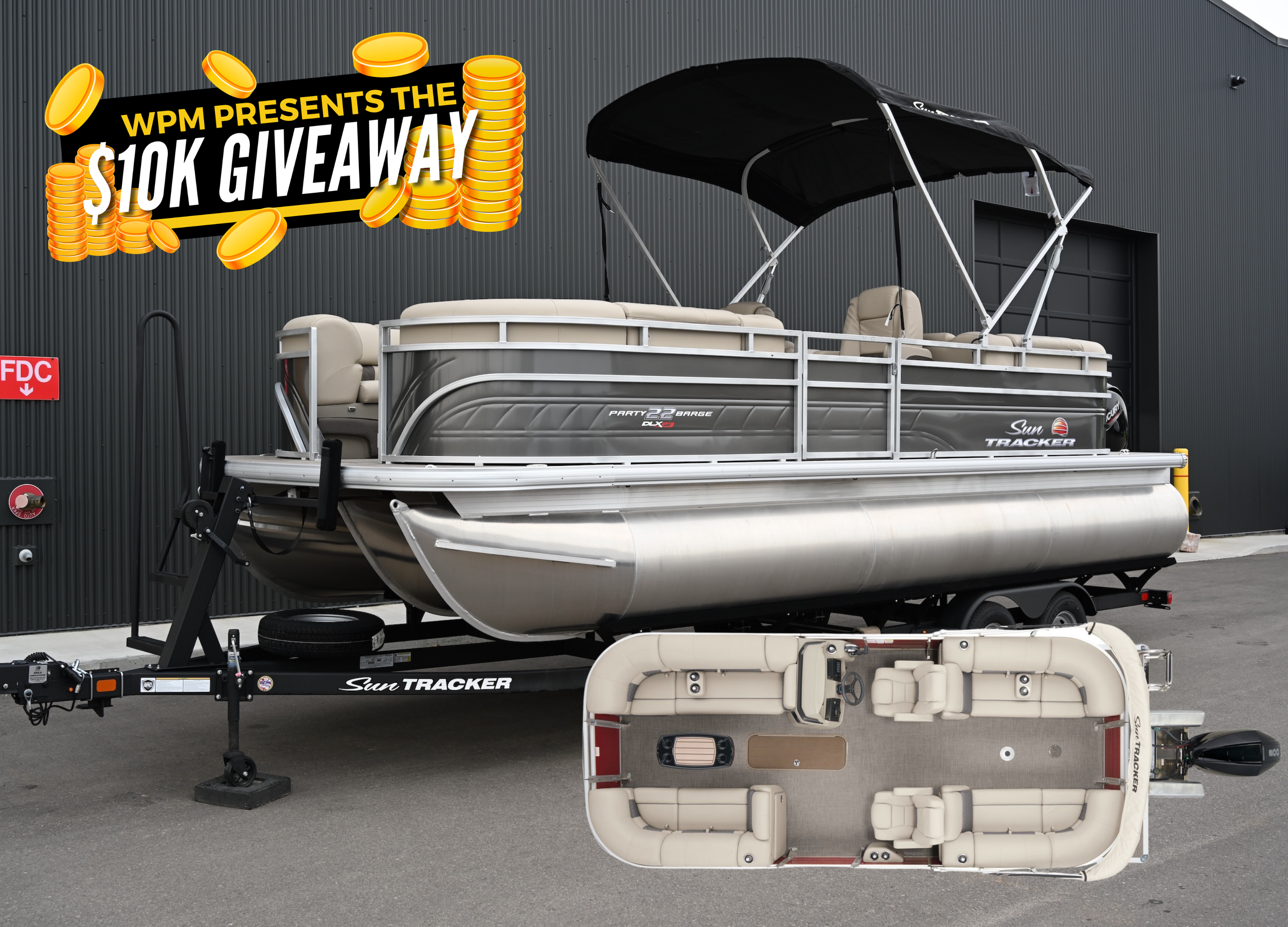 2025 Sun Tracker Party Barge® 22 XP3
