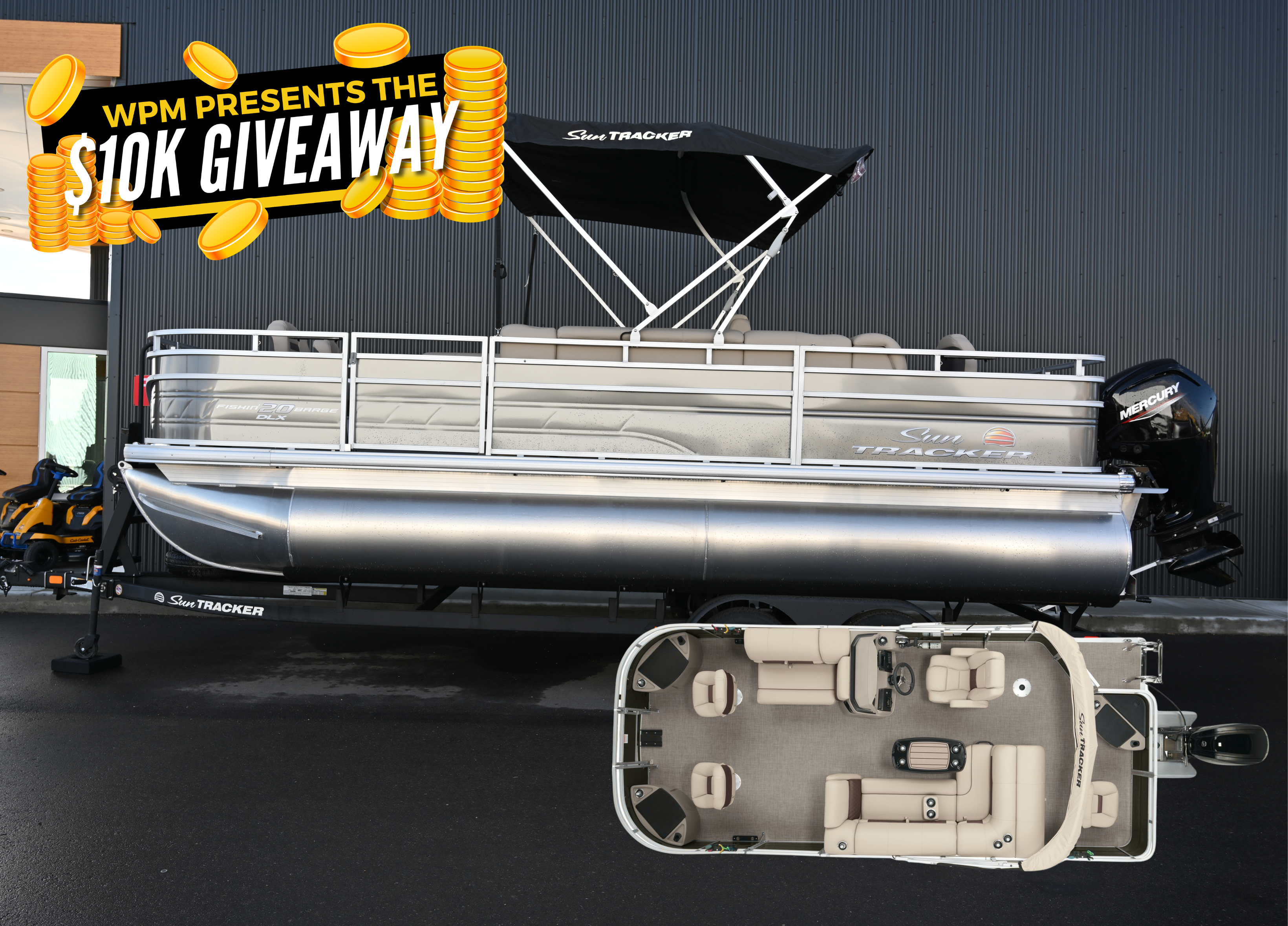 2025 Sun Tracker FISHIN BARGE 20