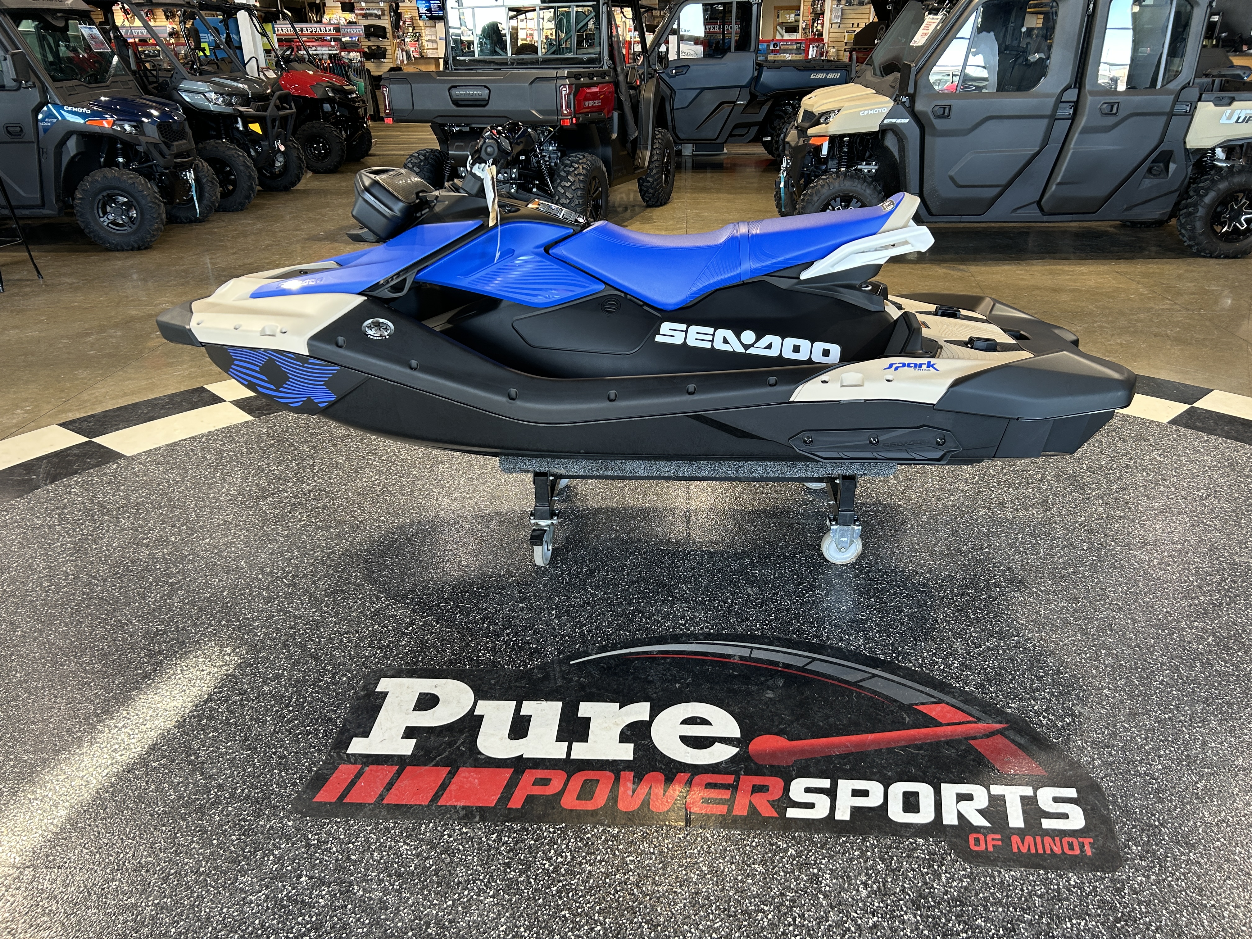Northland SE. ハイカーボン #3 8feet 3inch New 2025 Sea-Doo Spark Trixx for 3 + iBR White / Dragon Red