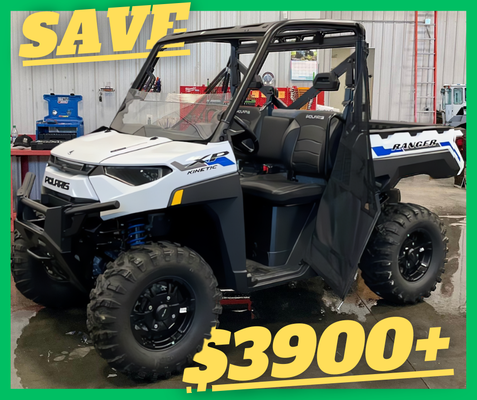2024 Polaris Ranger XP Kinetic Premium EV - SAVE OVER $3900+ PAYMENTS LOW AS $180 BI-WKLY!