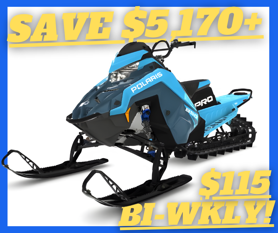 2024 Polaris 850 PRO RMK Slash 165 - SAVE $4890+ TILL NOV 30th! LOW AS $117 BI-WKLY!