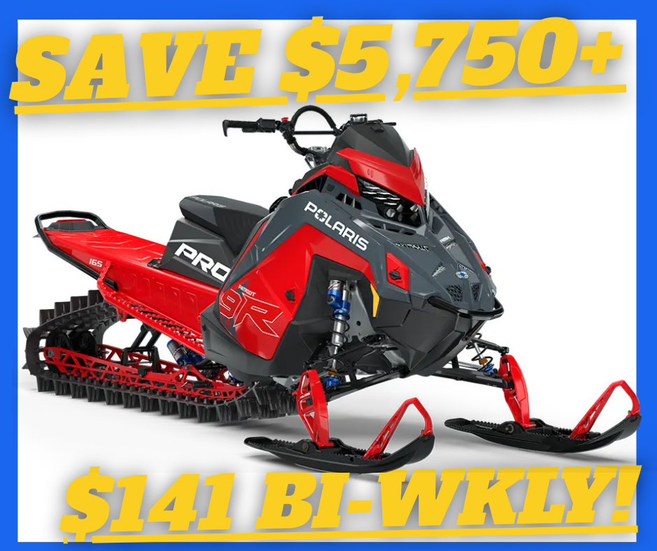 2024 Polaris Patriot 9R PRO RMK Slash 165 - SAVE $5450+ TILL NOV 30th! LOW AS $143 BIWKLY!