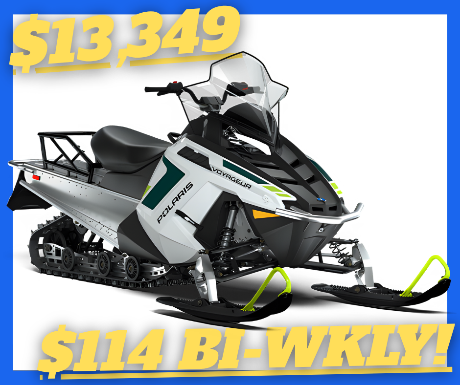 2025 Polaris 550 Voyageur 144 - PAYMENTS LOW AS $114 BI-WKLY!