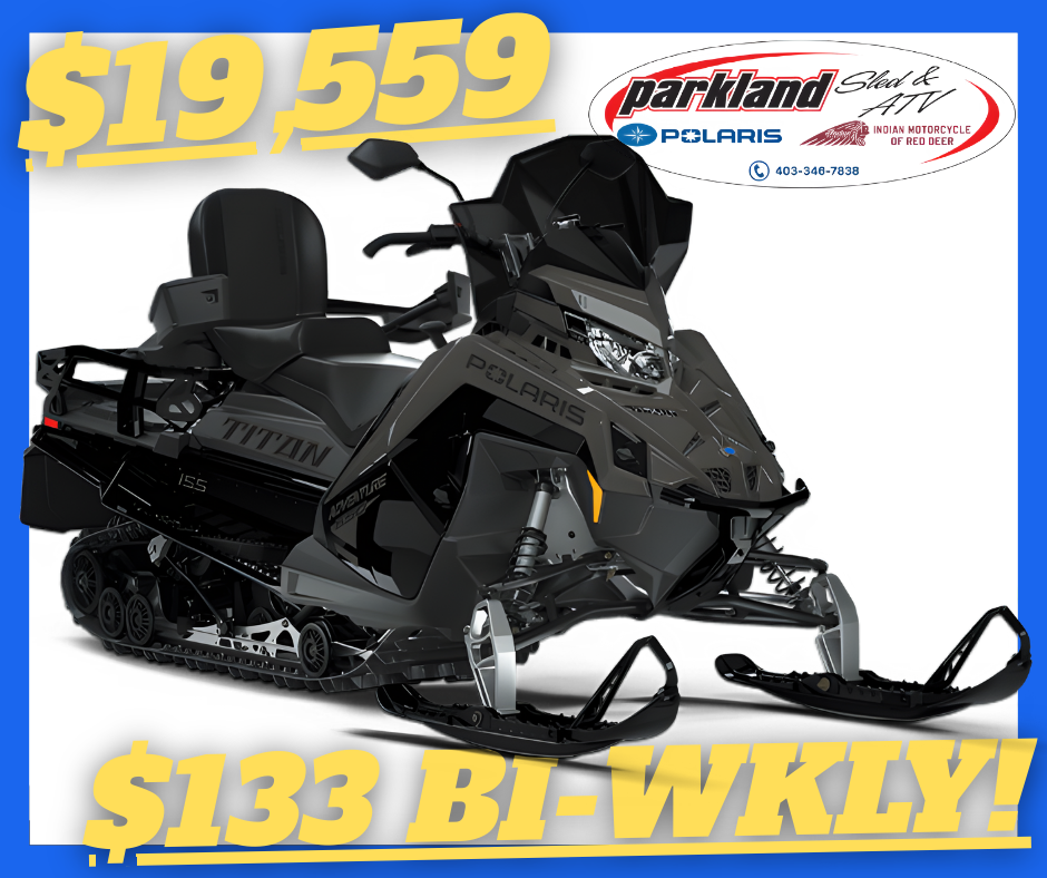 2025 Polaris TITAN 650 Adventure 155 1.8 - $2000 REBATE ENDS NOV 30th! PAYMENTS LOW AS $135 BIWKLY!