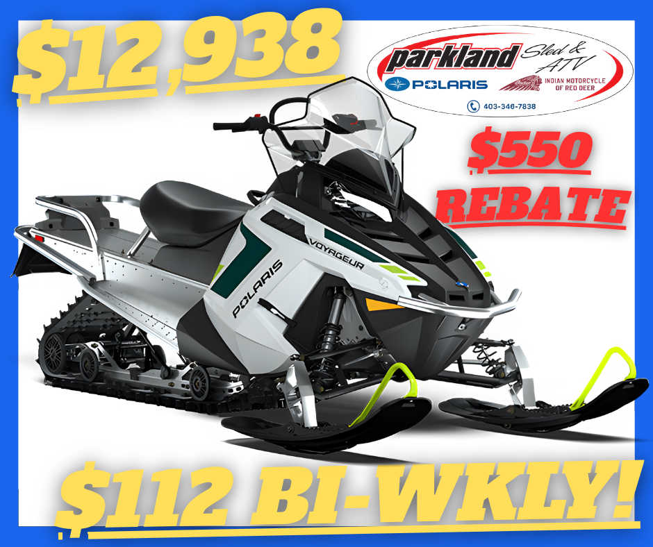 2025 Polaris 550 Voyageur 155 - PAYMENTS LOW AS $119 BI-WKLY!