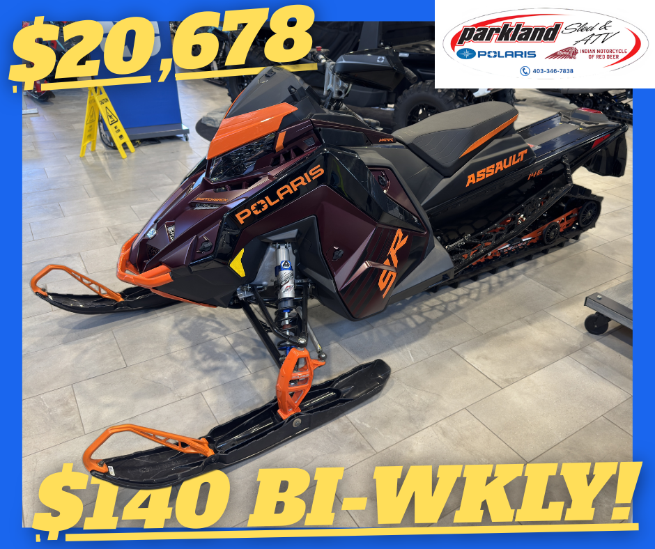 2025 Polaris Switchback Assault 9R 146 - $2000 REBATE ENDS NOV 30th! PAYMENTS LOW AS $147 BIWKLY!