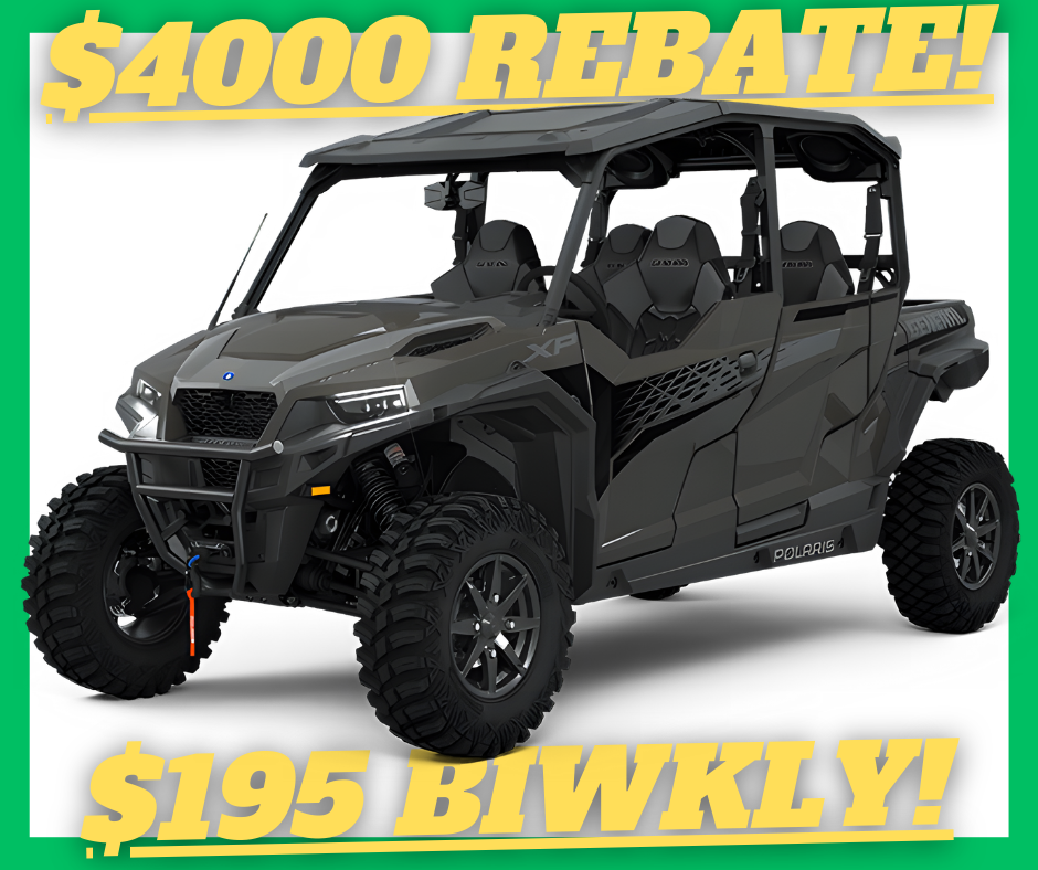 2025 Polaris GENERAL XP 4 1000 Ultimate - $4000 REBATE ENDS OCT 31st! PAYMENTS AS LOW AS $195 BI-WKLY!