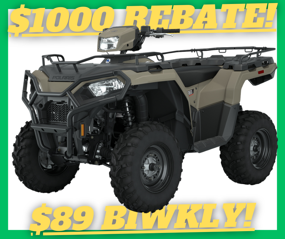 2025 Polaris Sportsman 570 EPS - $1000 REBATE ENDS NOV 30th! PAYMENTS LOW AS $89 BI-WKLY!