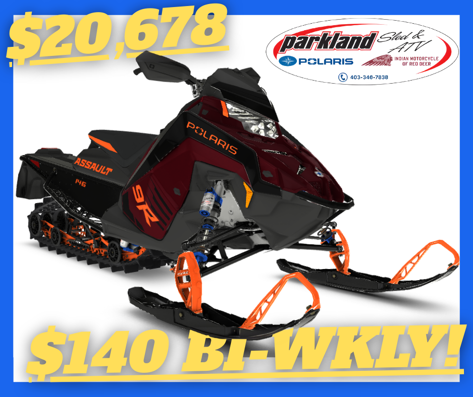 2025 Polaris Switchback Assault 9R 146 - $2000 REBATE ENDS NOV 30th! PAYMENTS LOW AS $147 BIWKLY!
