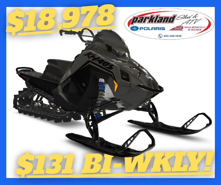 2025 Polaris 850 RMK KHAOS 155 - $2000 REBATE ENDS NOV 30th! PAYMENTS LOW AS $131 BI-WKLY!