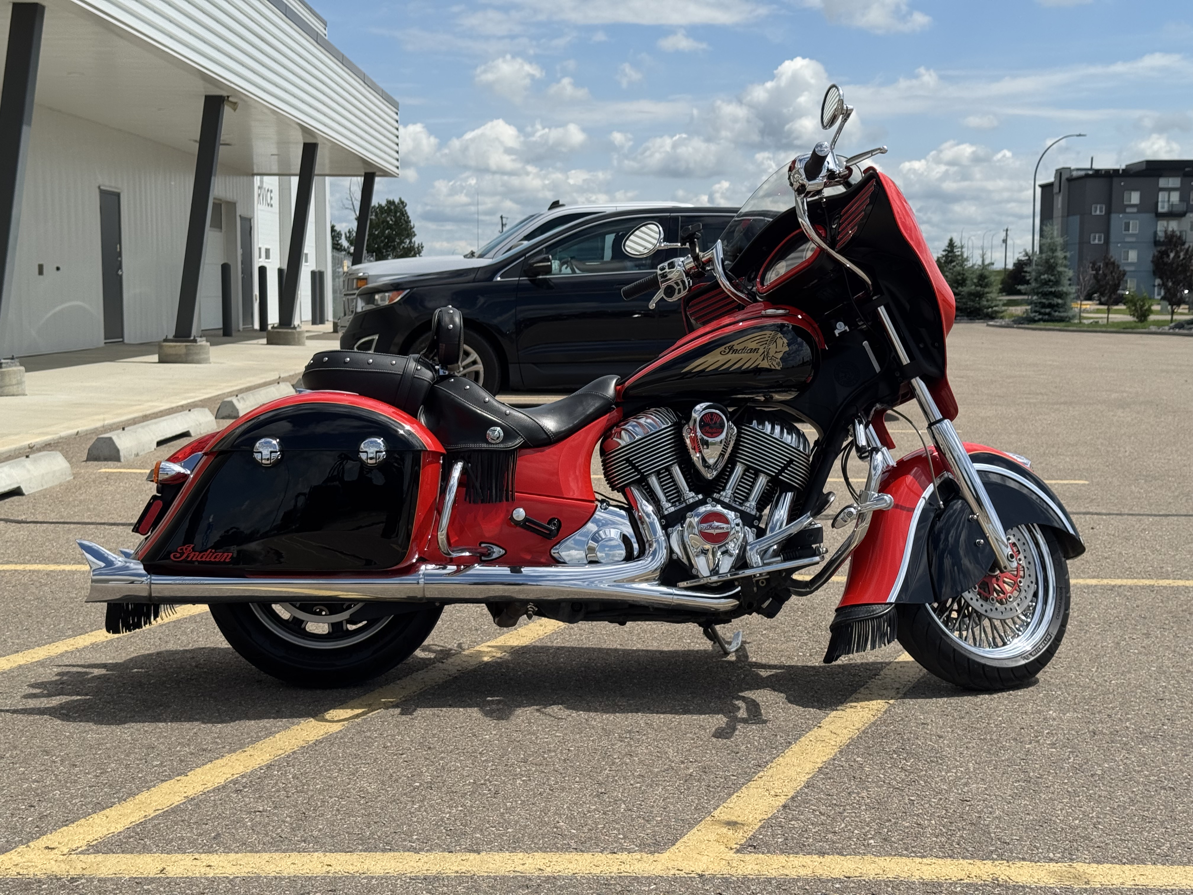 2016 Indian Motorcycle Chieftain Classic - HIGHLY CUSTOMIZED - EXCELLENT SHAPE - PAYMENTS AS LOW AS $155 BI WKLY! - Photo 7