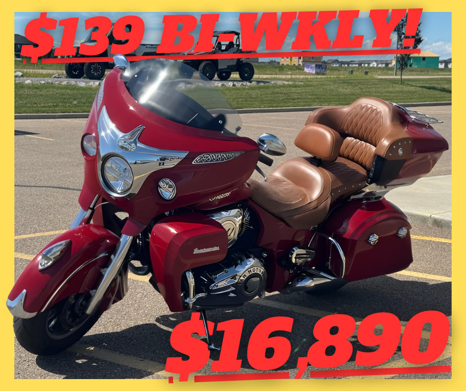 2015 Indian Motorcycle Roadmaster - Indian Red - PAYMENTS AS LOW AS $139 BI WKLY!