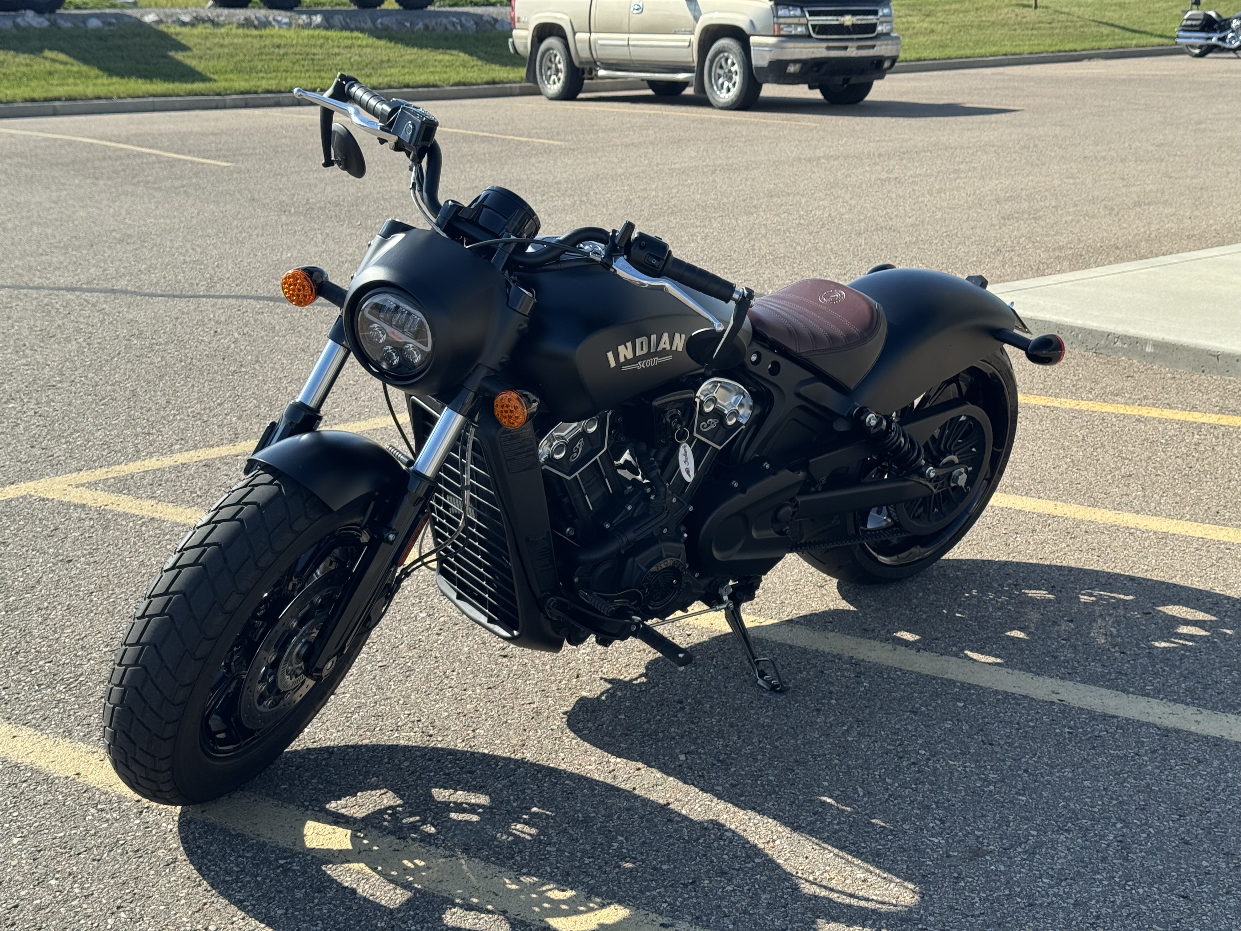 2021 Indian Motorcycle Scout Bobber Dark Horse ABS - RC FAT TIRE KIT - LOW KMS - PAYMENTS AS LOW AS $129 BI WKLY! - Photo 3