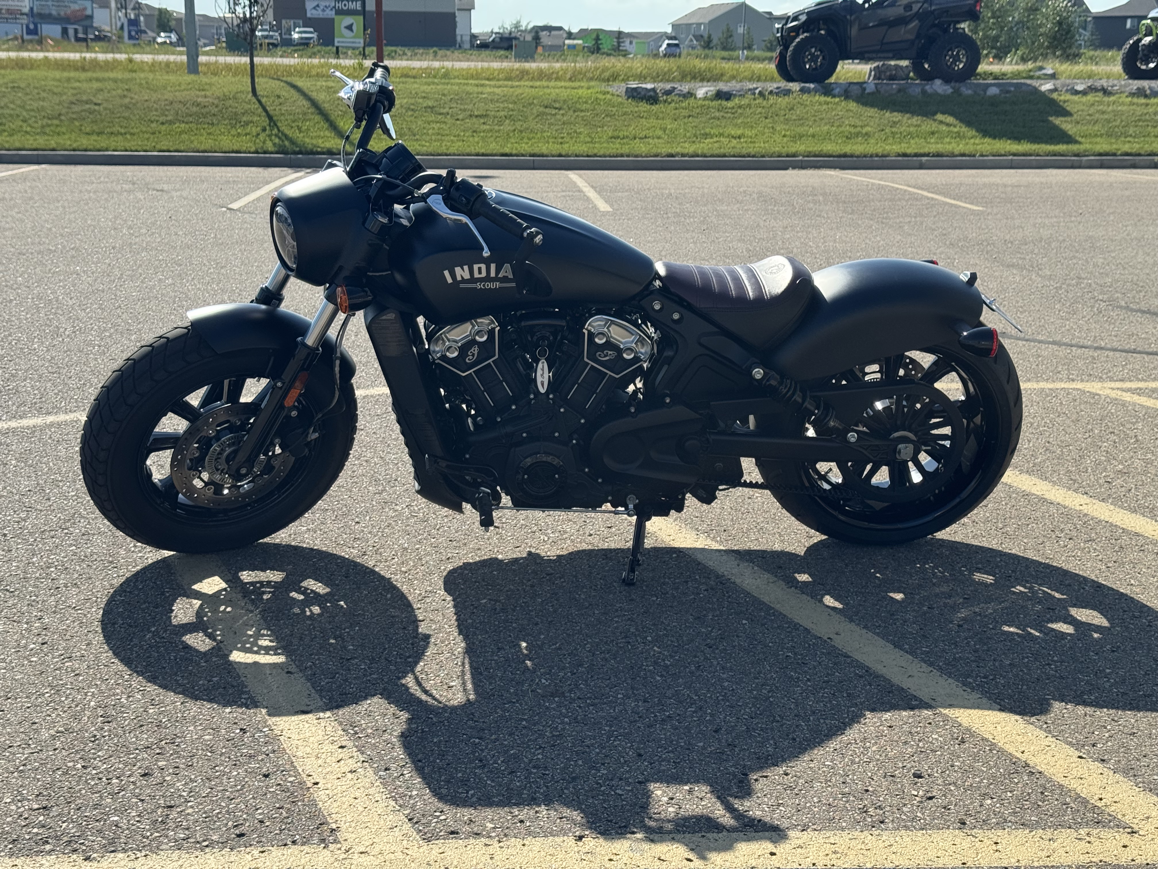 2021 Indian Motorcycle Scout Bobber Dark Horse ABS - RC FAT TIRE KIT - LOW KMS - PAYMENTS AS LOW AS $129 BI WKLY! - Photo 4