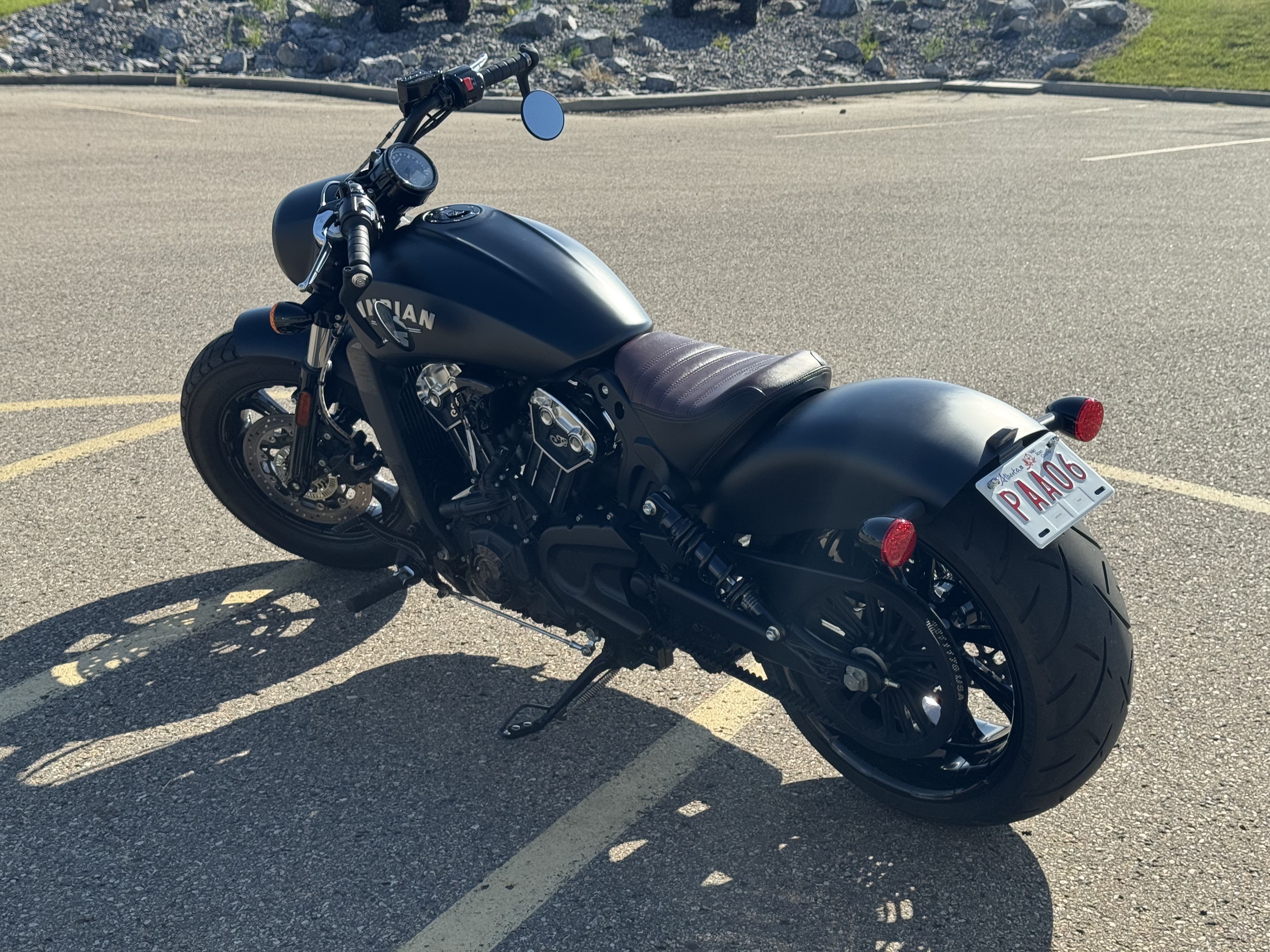 2021 Indian Motorcycle Scout Bobber Dark Horse ABS - RC FAT TIRE KIT - LOW KMS - PAYMENTS AS LOW AS $129 BI WKLY! - Photo 5