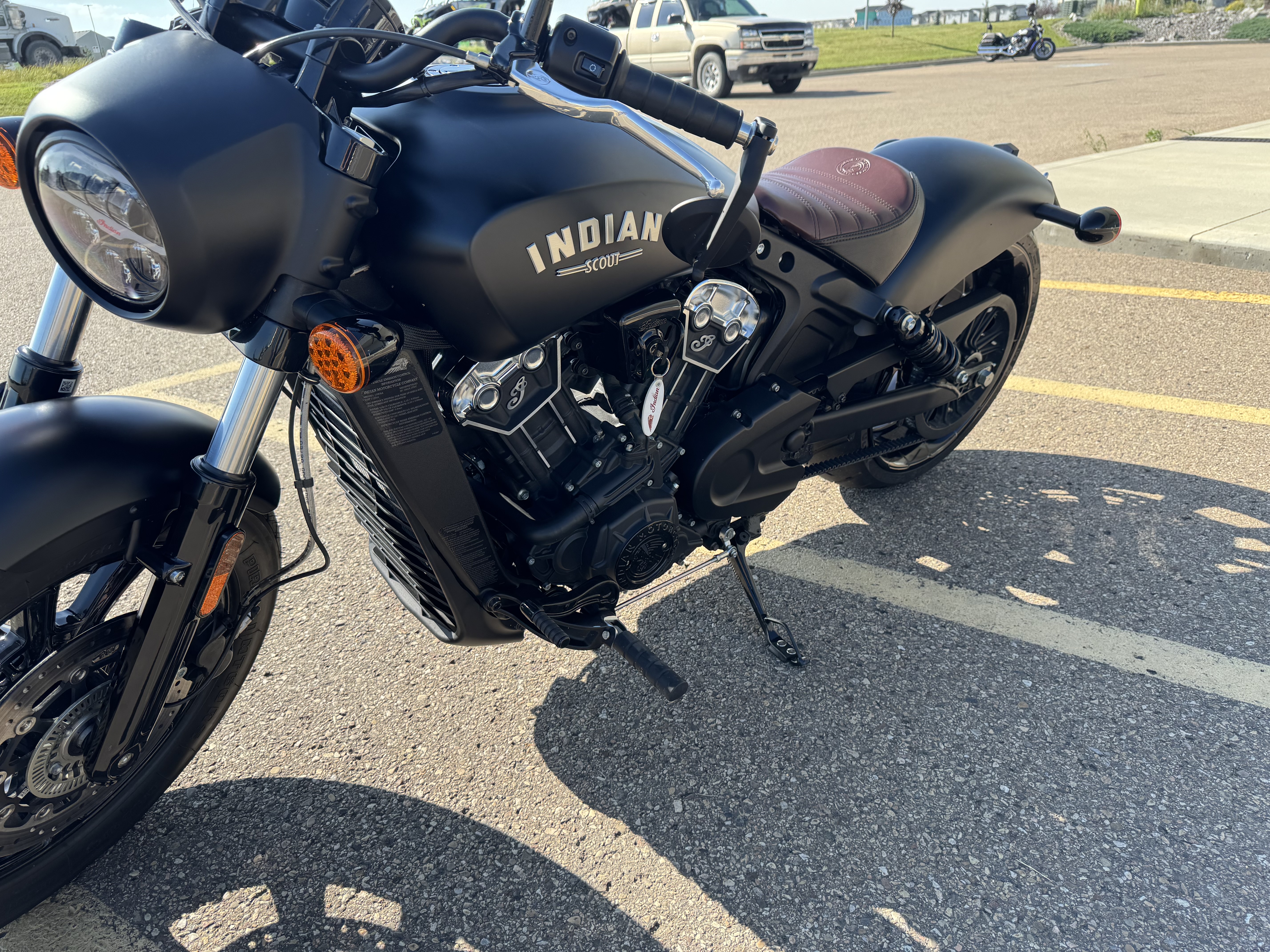 2021 Indian Motorcycle Scout Bobber Dark Horse ABS - RC FAT TIRE KIT - LOW KMS - PAYMENTS AS LOW AS $129 BI WKLY! - Photo 12