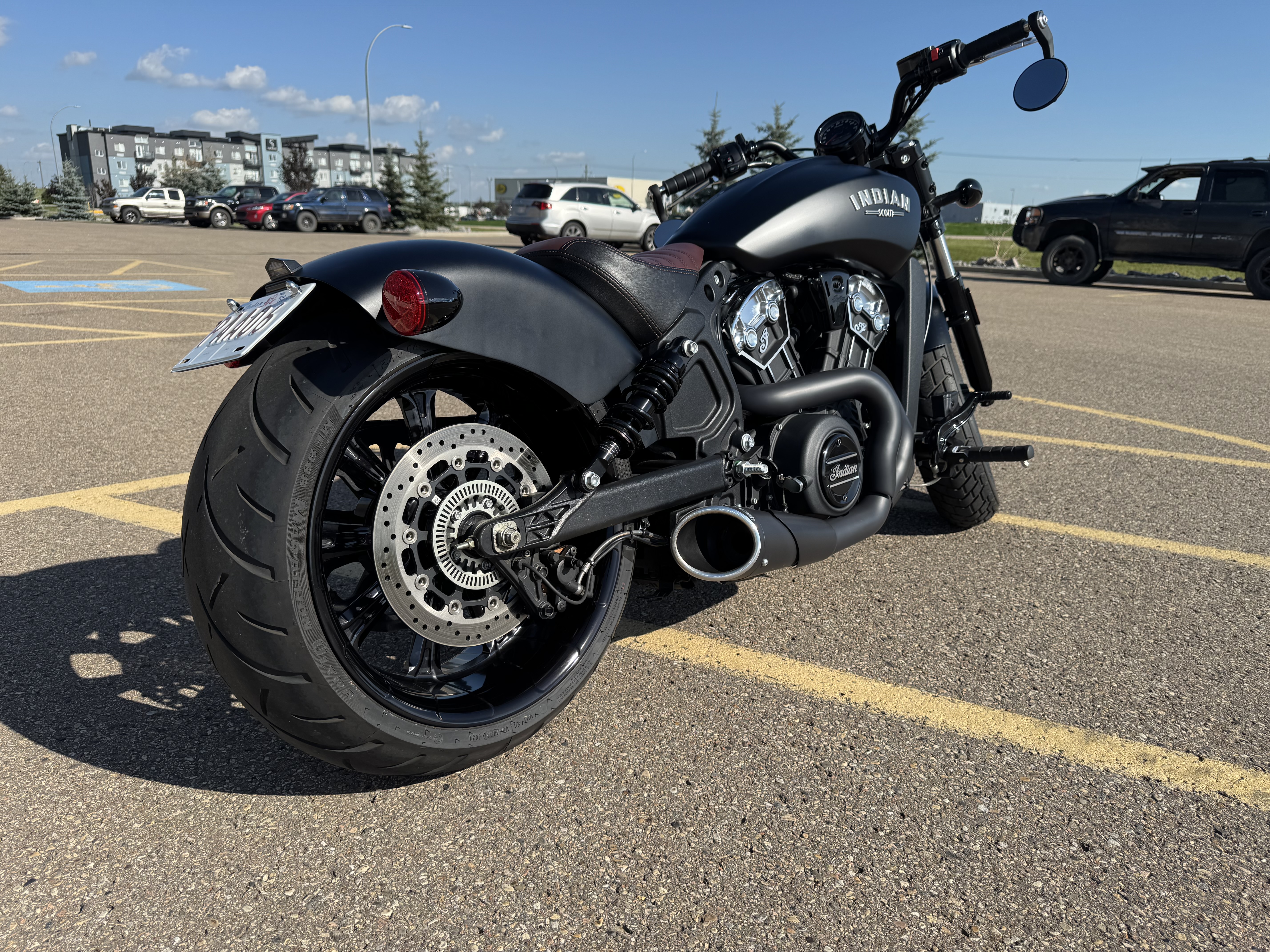 2021 Indian Motorcycle Scout Bobber Dark Horse ABS - RC FAT TIRE KIT - LOW KMS - PAYMENTS AS LOW AS $129 BI WKLY! - Photo 15