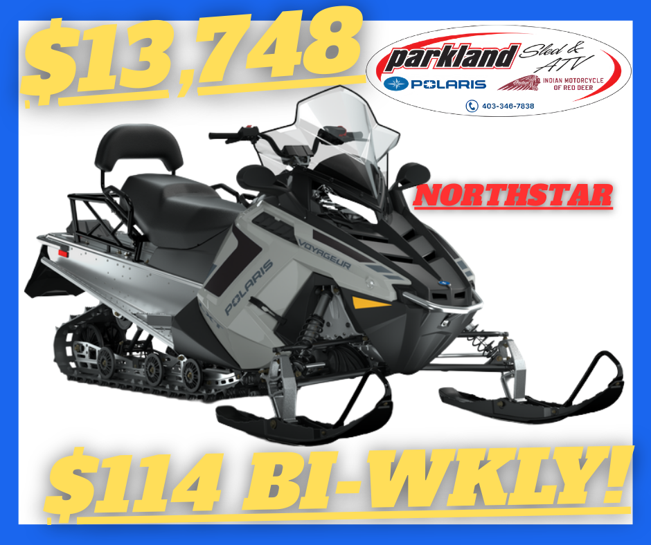 2025 Polaris 550 Voyageur LXT Northstar Edition - PAYMENTS LOW AS $121 BIWKLY!