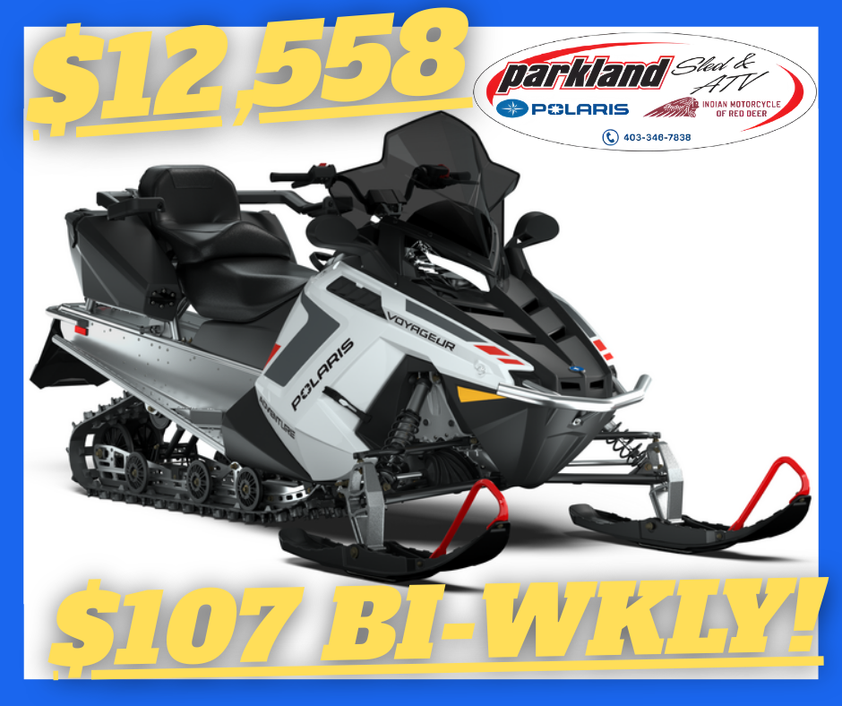 2025 Polaris 550 Voyageur Adventure 144 - PAYMENTS LOW AS $121 BIWKLY!
