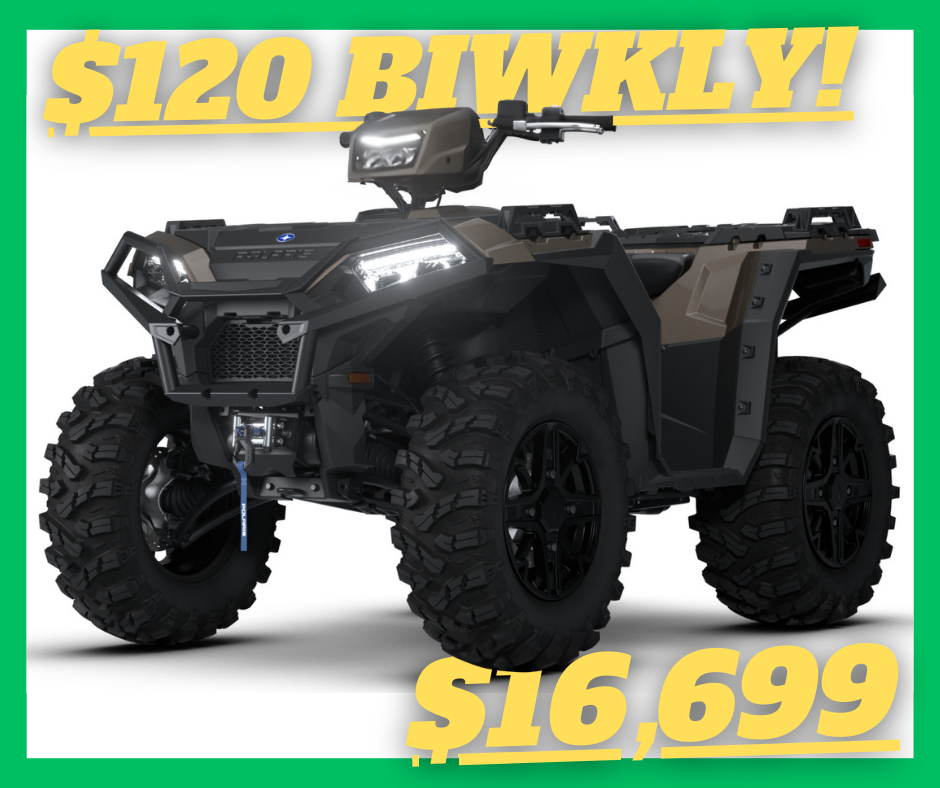 2026 Polaris Sportsman 850 Trail - $500 REBATE ENDS NOV 30th! PAYMENTS AS LOW AS $120 BIWKLY!