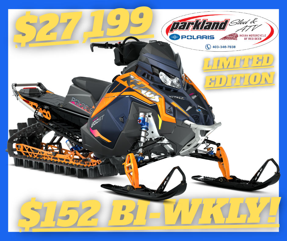 2026 Polaris Patriot Boost RMK KHAOS 155 Limited Edition 325 - ARRIVING SOON! PAYMENTS LOW AS $152 BIWKLY!